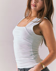 Ballad Blue Sweetheart Tank Womens chaserbrand