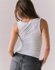 Ballad Blue Sweetheart Tank Womens chaserbrand