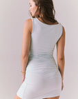 Mila Ballad Blue Mini Dress Womens chaserbrand