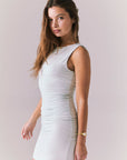 Mila Ballad Blue Mini Dress Womens chaserbrand