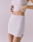 Rue Light Heather Gray Skort Womens chaserbrand