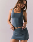 Rue Future Gray Skort Womens chaserbrand