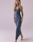 Bliss Future Gray Midi Dress Womens chaserbrand