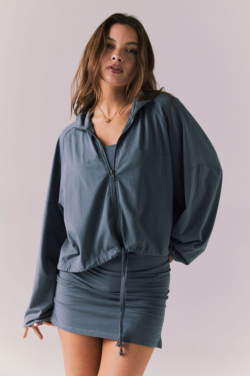 Mccartneyyy Future Gray Zip Up Womens chaserbrand