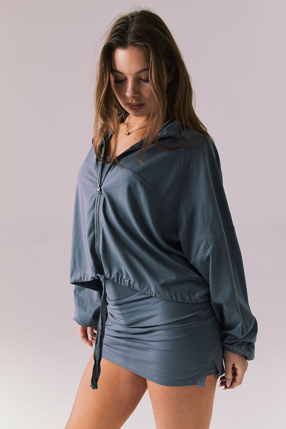Mccartneyyy Future Gray Zip Up Womens chaserbrand