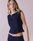 Vila Navy Tank Womens chaserbrand