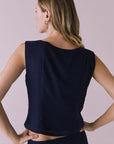 Vila Navy Tank Womens chaserbrand