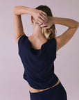 Vila Navy Tank Womens chaserbrand