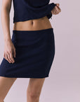 Ibiza Navy Mini Skirt Womens chaserbrand