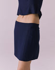 Ibiza Navy Mini Skirt Womens chaserbrand