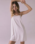 Biarritz White Mini Dress Womens chaserbrand