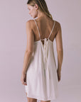 Biarritz White Mini Dress Womens chaserbrand