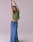 Liza Meadow Green Tee Womens chaserbrand