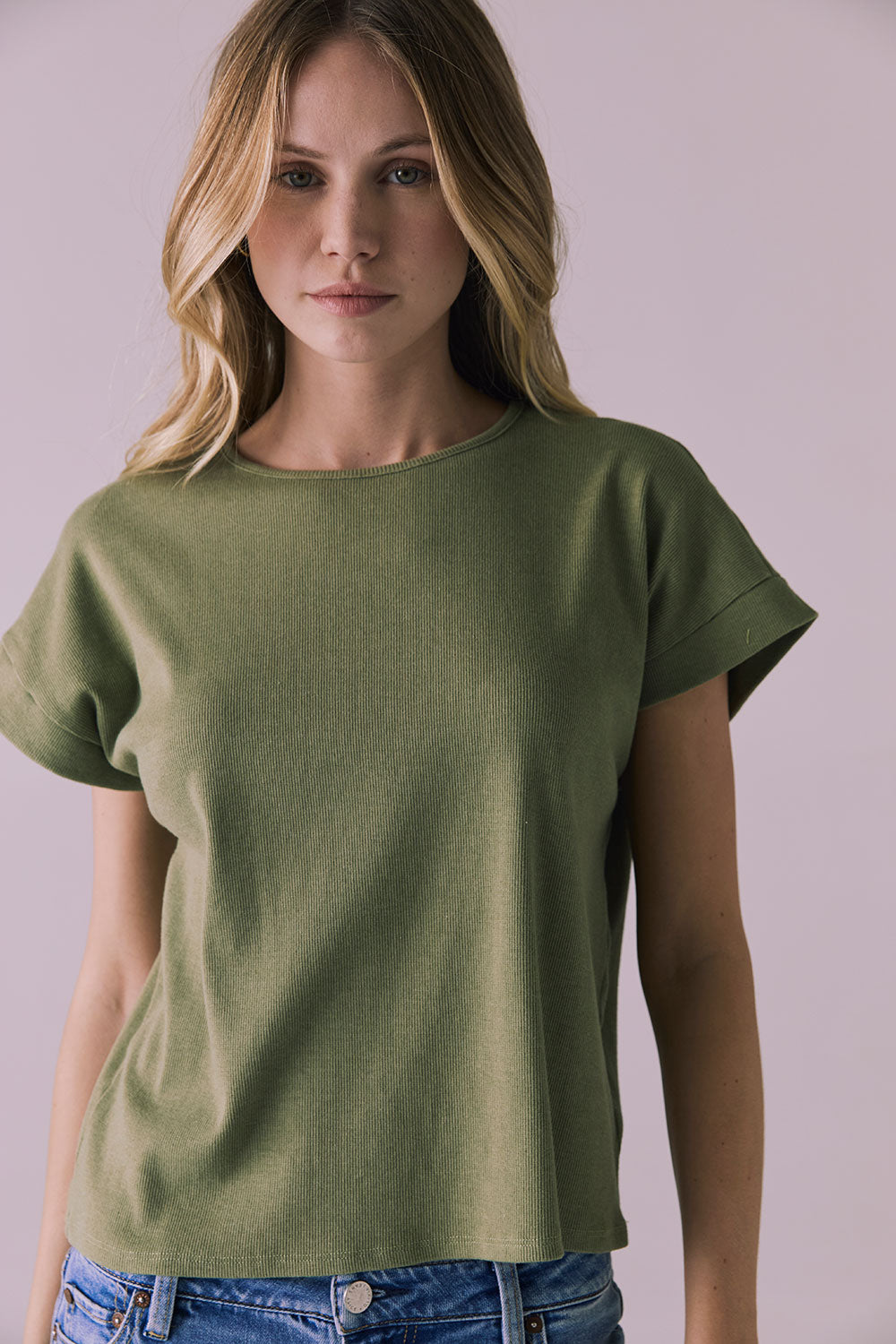 Liza Meadow Green Tee Womens chaserbrand