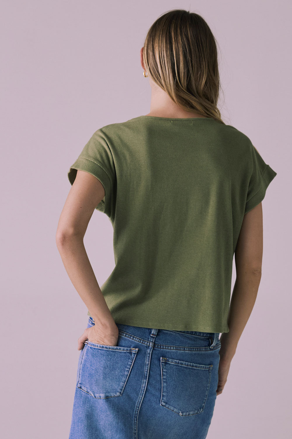 Liza Meadow Green Tee Womens chaserbrand