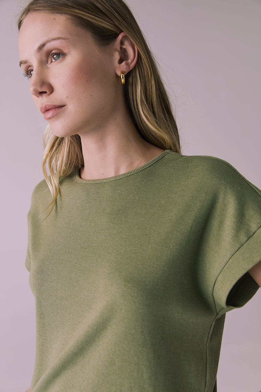 Liza Meadow Green Tee Womens chaserbrand