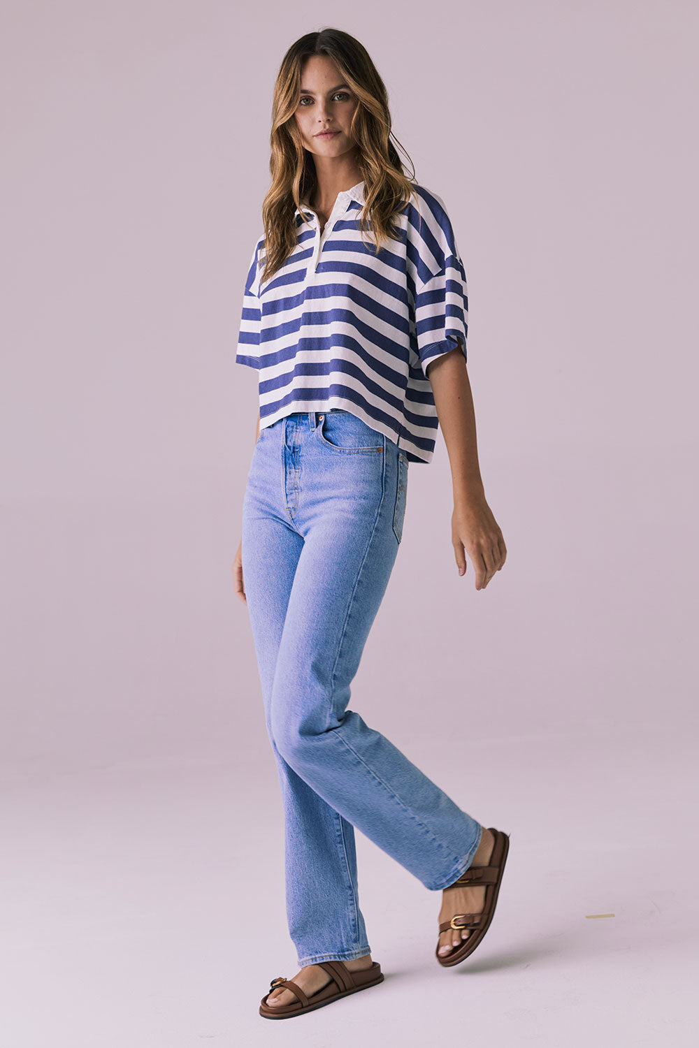 Antoni Castaway Stripe Tee Womens chaserbrand