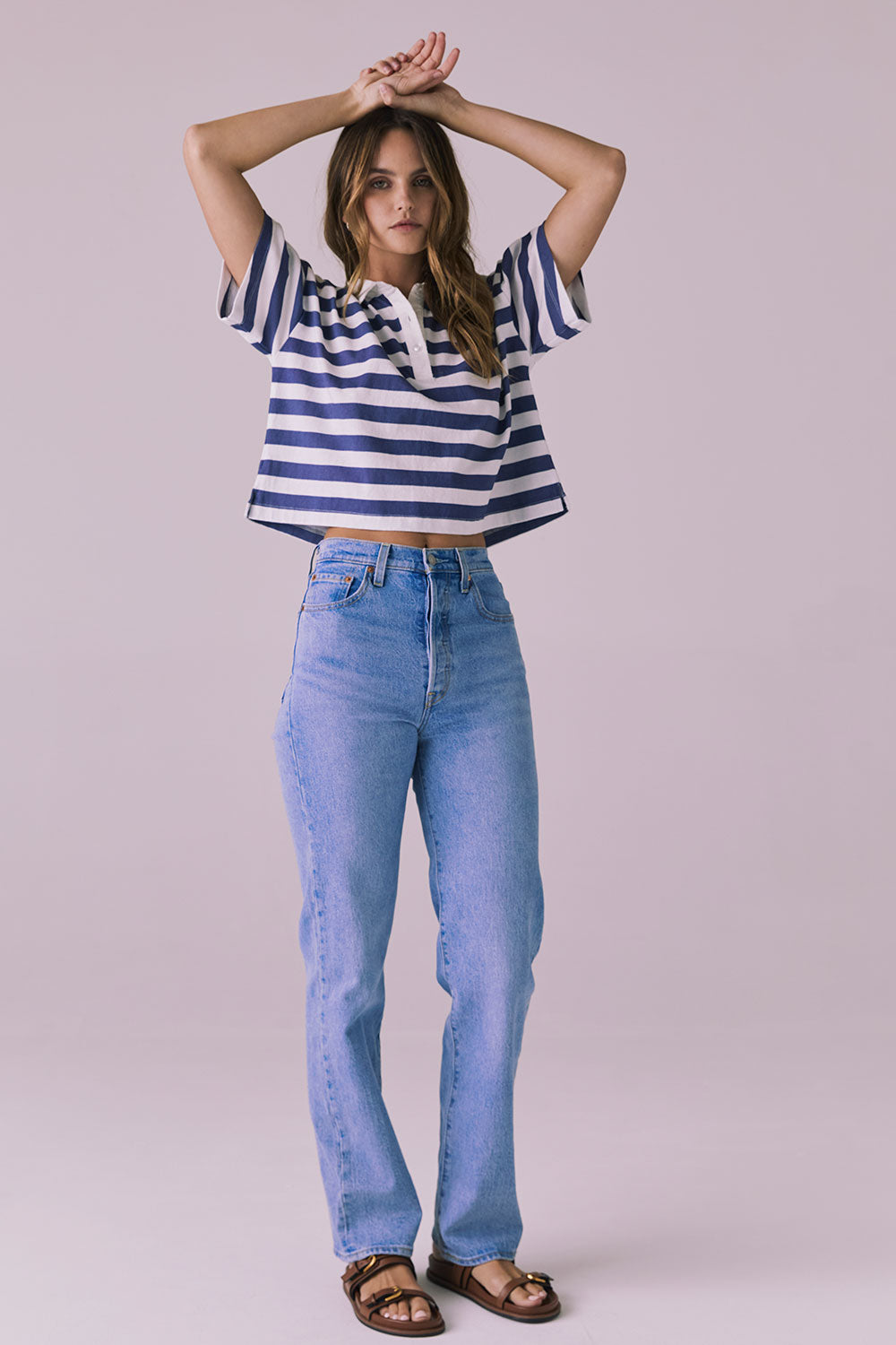 Antoni Castaway Stripe Tee Womens chaserbrand