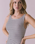 Capri Daitime Stripe Mini Dress Womens chaserbrand
