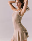 Myrina Iced Coffee Mini Dress Womens chaserbrand