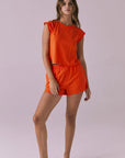 Harper Neon Flare Shorts Womens chaserbrand