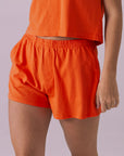 Harper Neon Flare Shorts Womens chaserbrand
