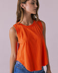 Flouncy Neon Flare Muscle Tank Womens chaserbrand