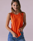 Flouncy Neon Flare Muscle Tank Womens chaserbrand