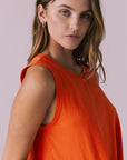 Flouncy Neon Flare Muscle Tank Womens chaserbrand
