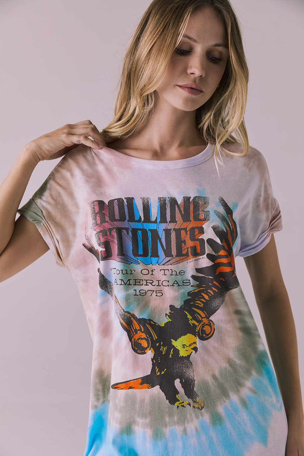 Rolling Stones Tour Of The Americas Tee Womens chaserbrand