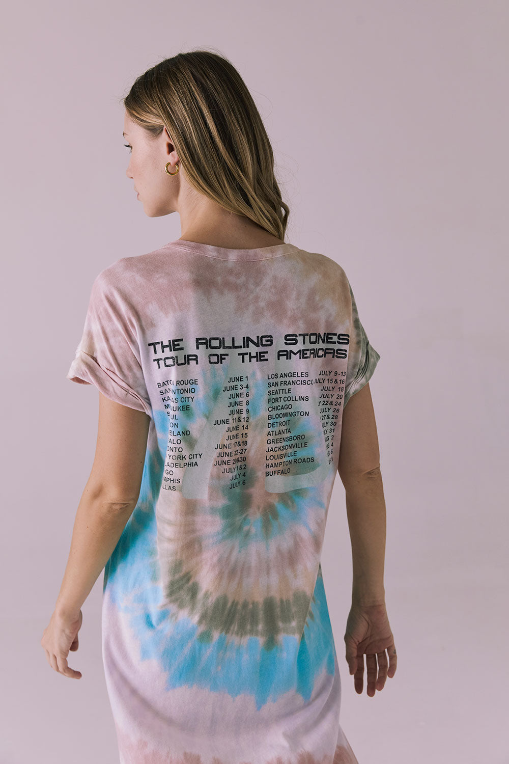Rolling Stones Tour Of The Americas Tee Womens chaserbrand