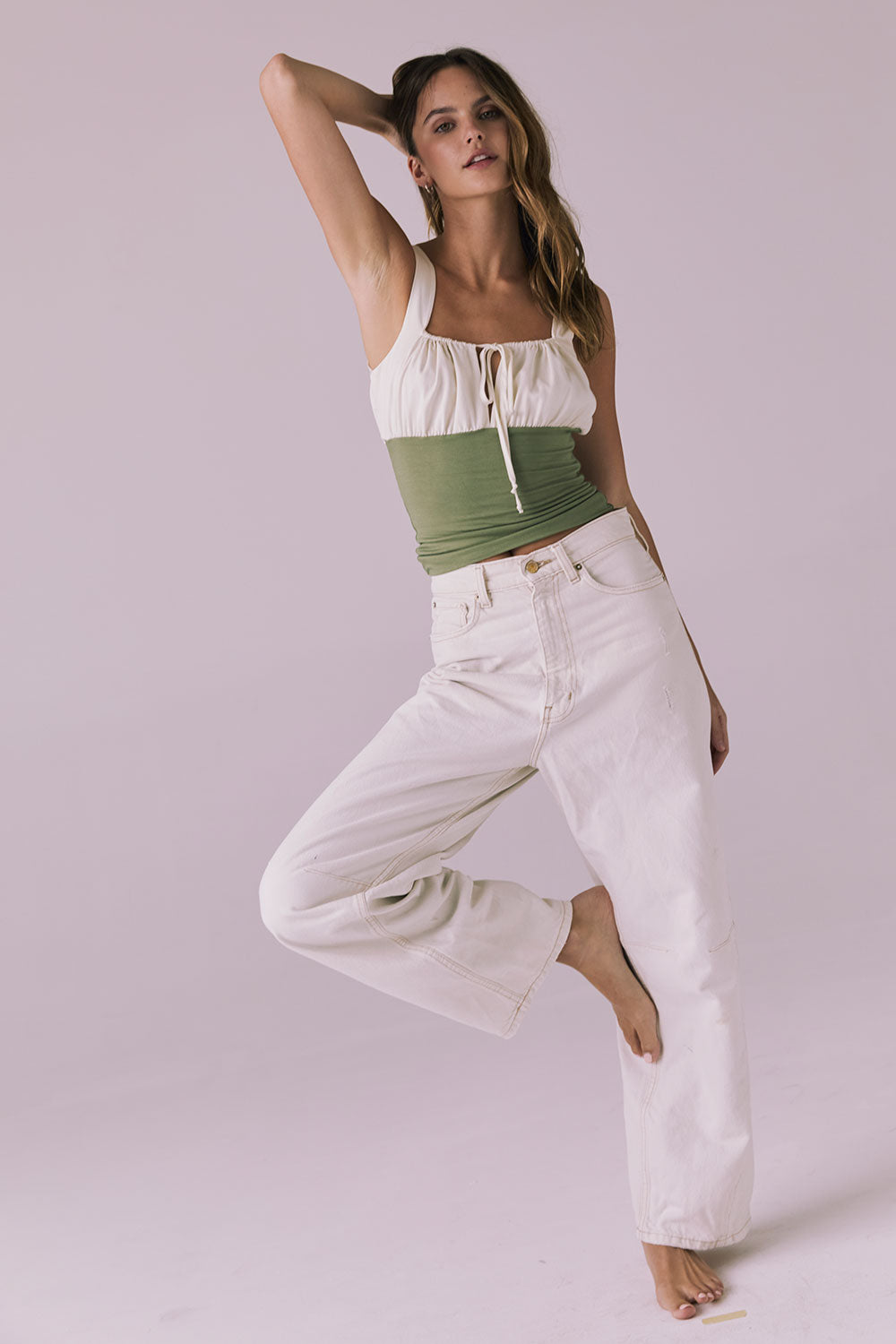 Nancy Meadow Green Tank Womens chaserbrand