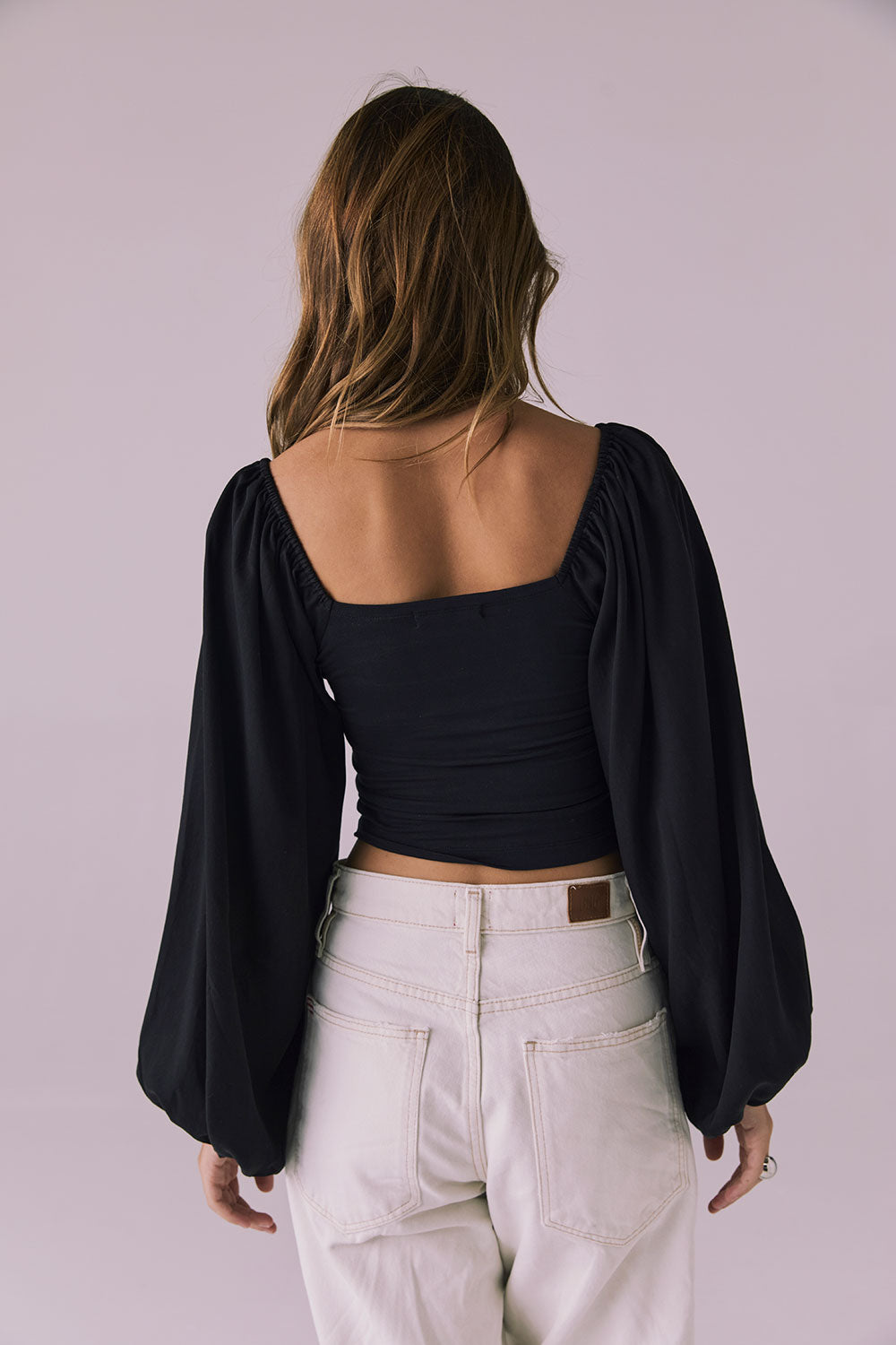 Eddy Licorice Black Blouse Womens chaserbrand