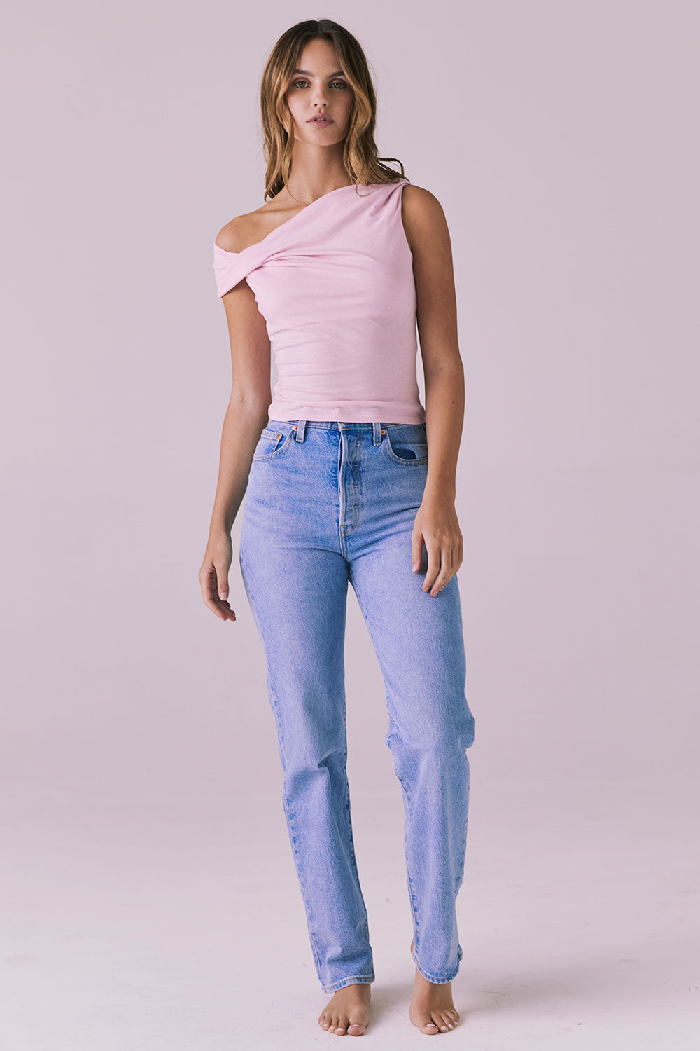 Roxanne Nose Pink Tank Womens chaserbrand