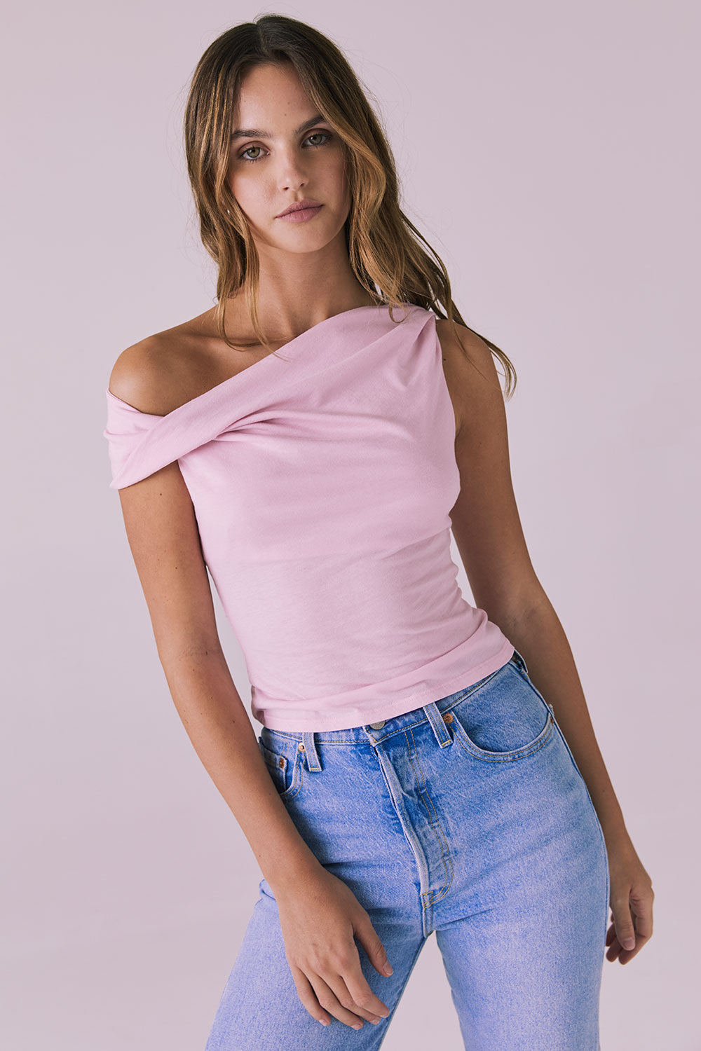 Roxanne Nose Pink Tank Womens chaserbrand