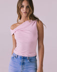 Roxanne Nose Pink Tank Womens chaserbrand
