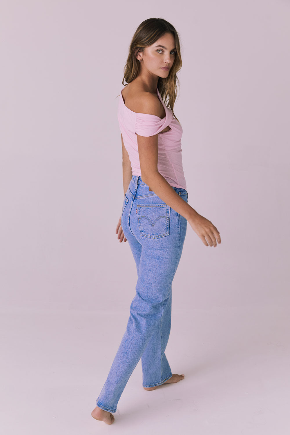 Roxanne Nose Pink Tank Womens chaserbrand