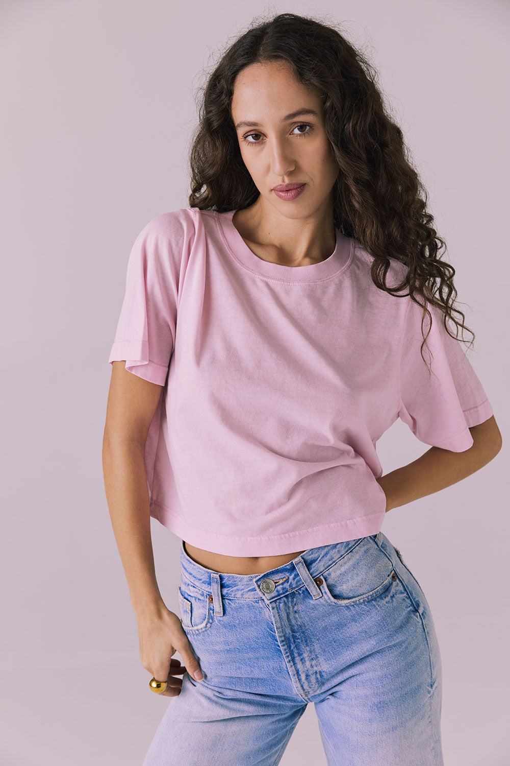 Beau Nose Pink Tee Womens chaserbrand