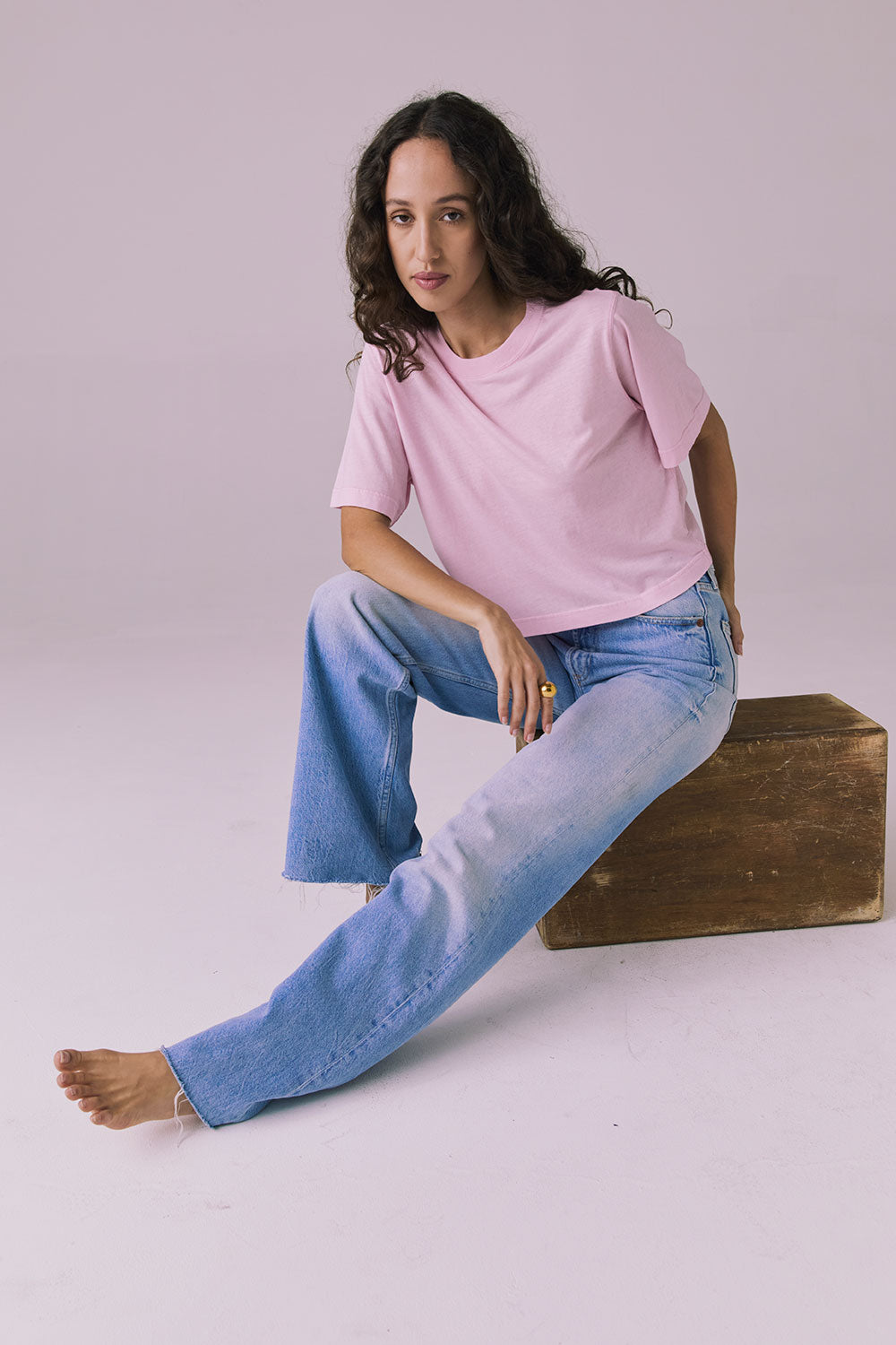 Beau Nose Pink Tee Womens chaserbrand