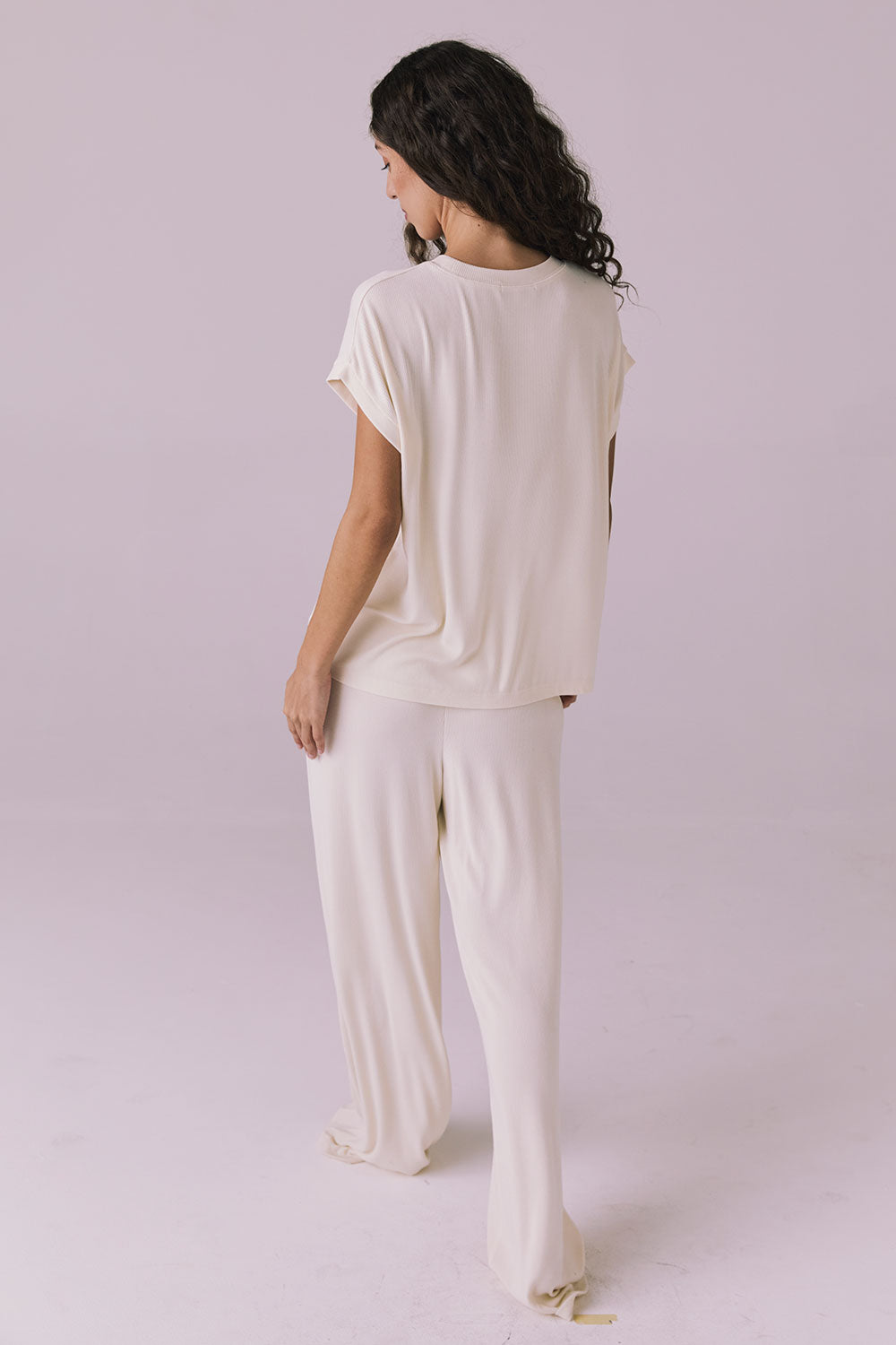 Audrey Starry White Tee Womens chaserbrand