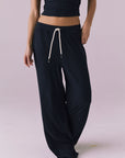 Sandyy Licorice Black Trouser Womens chaserbrand
