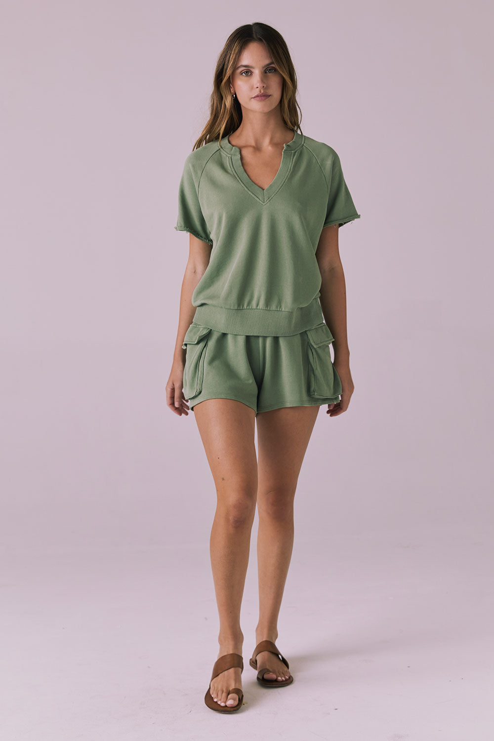 Cheyennee Meadow Green Pullover Womens chaserbrand