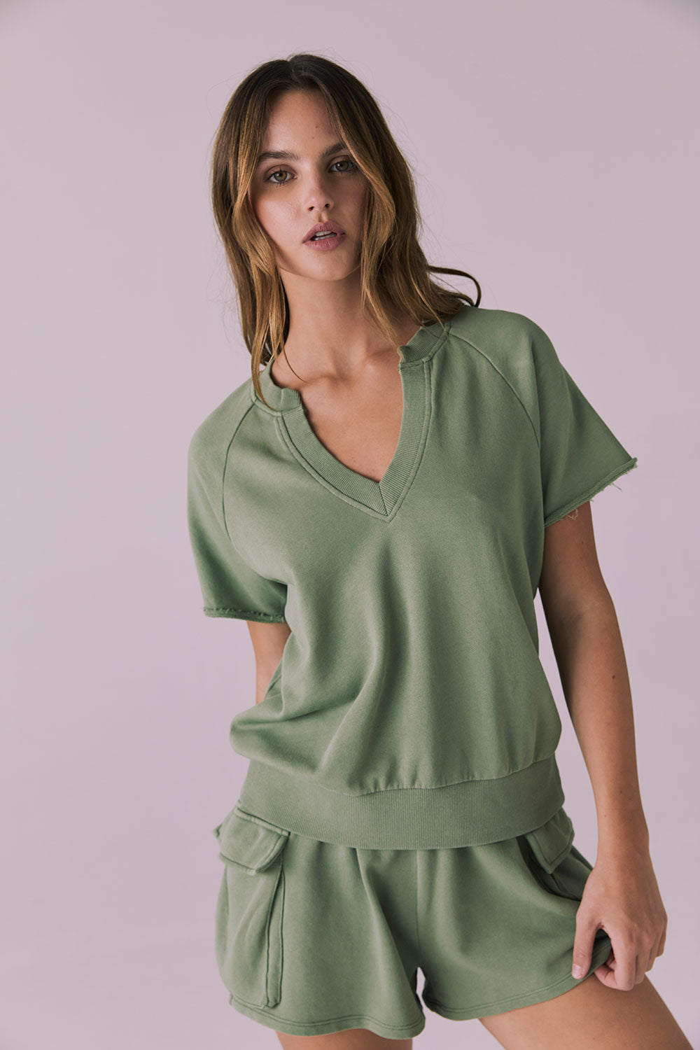 Cheyennee Meadow Green Pullover Womens chaserbrand