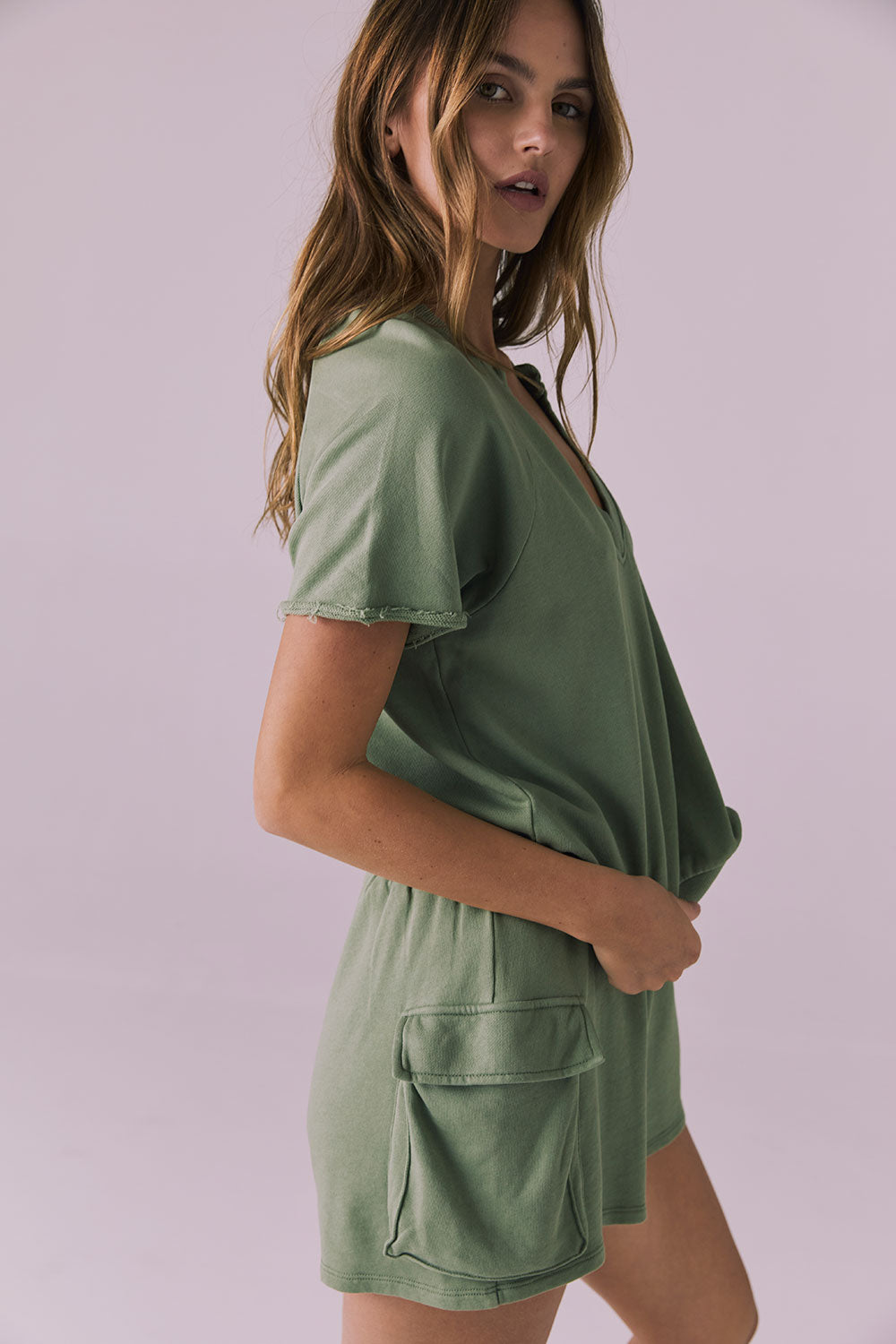 Cheyennee Meadow Green Pullover Womens chaserbrand