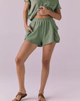 Rileyy Meadow Green Shorts Womens chaserbrand