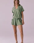 Rileyy Meadow Green Shorts Womens chaserbrand