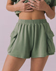 Rileyy Meadow Green Shorts Womens chaserbrand