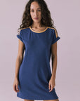 T-Shirt Honest Indigo Mini Dress Womens chaserbrand