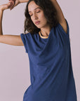 T-Shirt Honest Indigo Mini Dress Womens chaserbrand