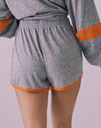 Taylorr Streaky Grey Shorts Womens chaserbrand
